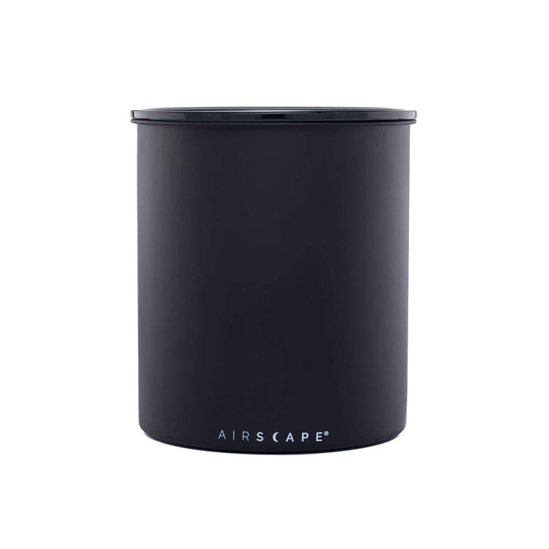 AirScape Planetary Design Kilo Coffee Storage Canister - US Patented Inner Plunger Lid Removes Excess Oxygen - DON'T buy airtight, BUY AIR-LESS - Holds 2.2 lbs Coffee Beans - (Matte Black) - Image 2